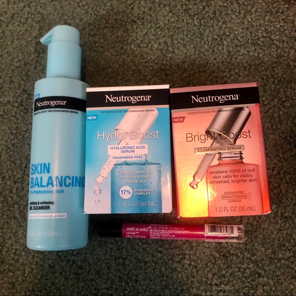 neutrogena hydroboost illuminate serum skin bundle